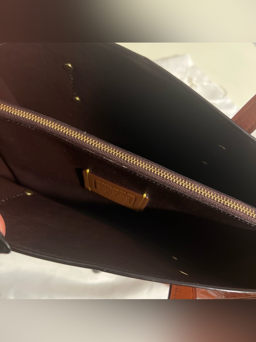Coach Charlie Carryall 28 in Signature Leather - Picture 6 of 8